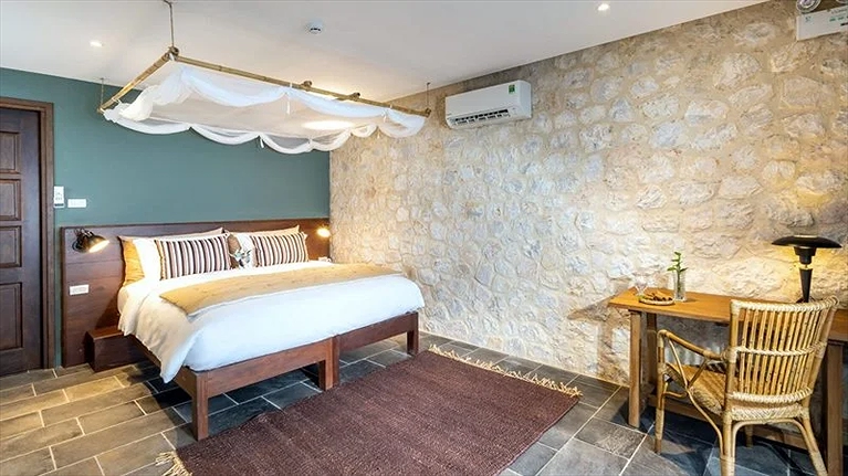 Hạng phòng Deluxe Suite Bungalow 1 giường đôi