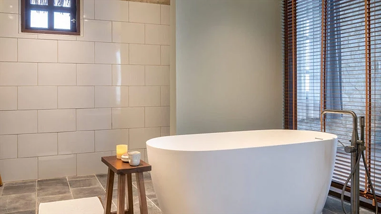 Nhà tắm của hạng phòng Deluxe Suite Bungalow