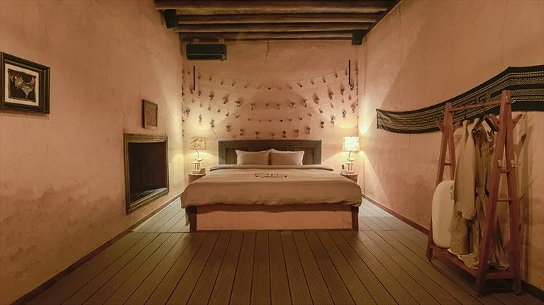 Không gian không kém phần lãng mạn