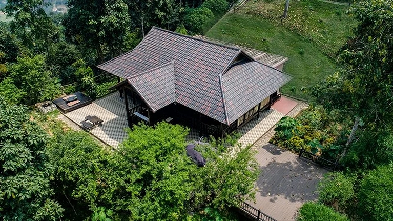 The Fluffy tọa lạc tại phía Đông nên sẽ nắm bắt được thời điểm mặt trời mọc phía xa xa