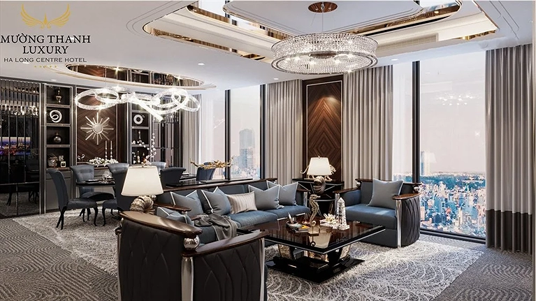 Phòng khách Presidential Suite