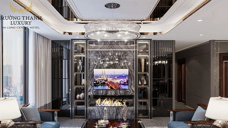 Phòng khách Presidential Suite