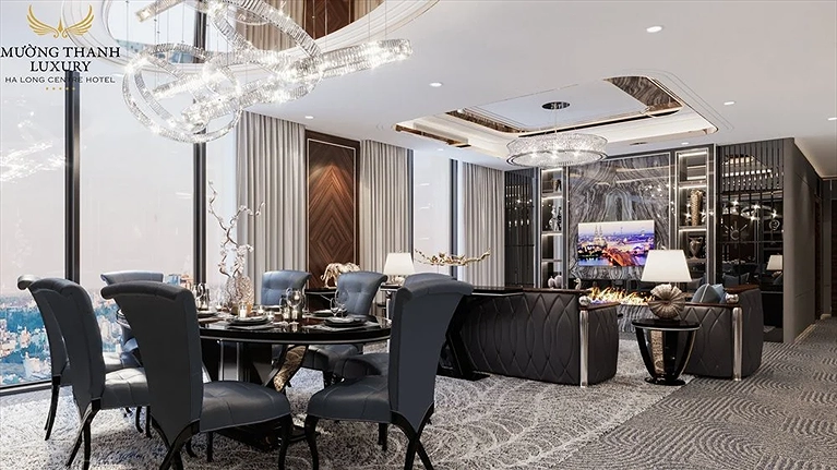 Phòng khách Presidential Suite