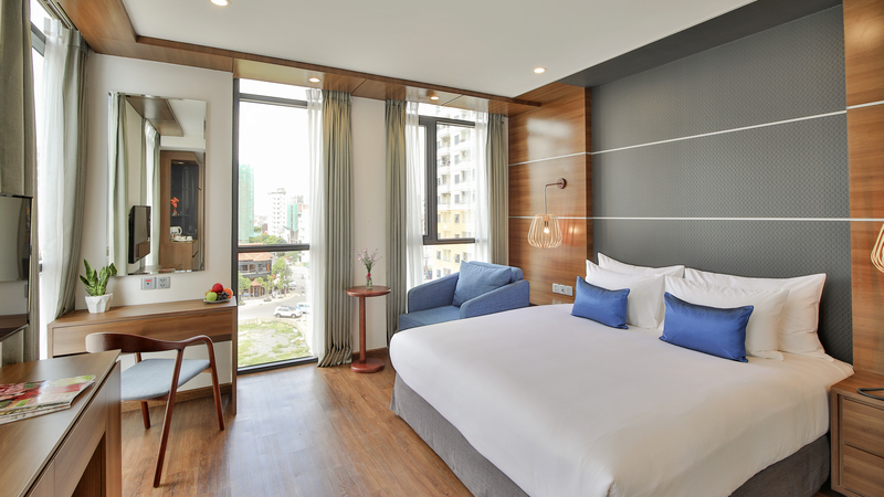 Khách sạn HAIAN Đà Nẵng gần Khách sạn Oasis là một điểm đến đáng để khám phá. Không gian đẹp mắt, tiện nghi hiện đại cùng với dịch vụ chuyên nghiệp sẽ mang đến cho bạn một kỳ nghỉ đầy thú vị tại thành phố biển xinh đẹp này.