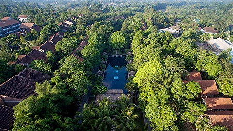 Cảnh quan nhìn từ trên cao