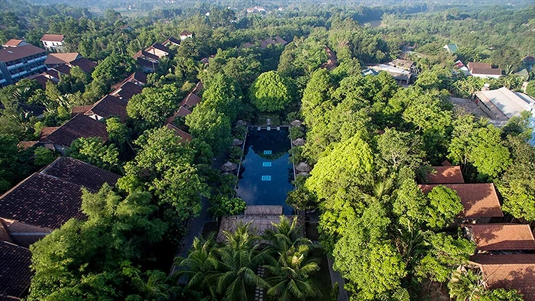 Cảnh quan nhìn từ trên cao