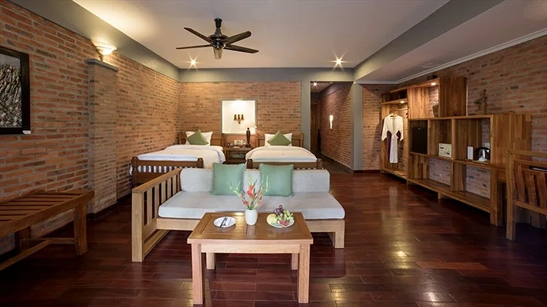 Deluxe - rộng rãi với 45m2 và màu sắc trang nhã