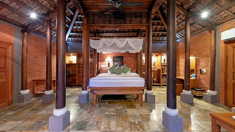 Traditional Vietnamese Pool House - Diện tích 130m2 có hồ bơi riêng