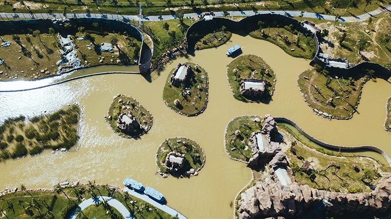 River Safari Nam Hội An là “nhà chung” của 480 cái thể thuộc 49 loài động vật quý hiếm