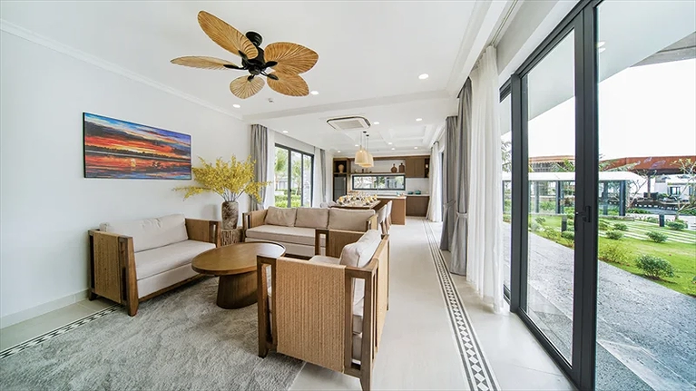 Villa 3 phòng ngủ hướng biển