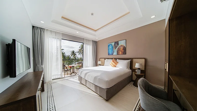 Villa 3 phòng ngủ hướng biển