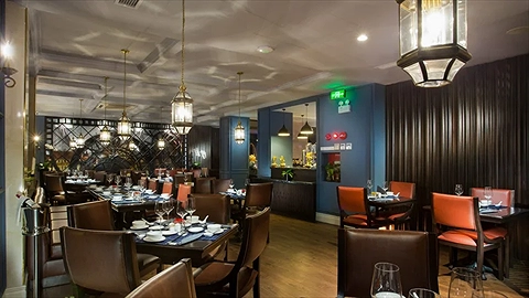 khu vực nhà hàng sang trọng