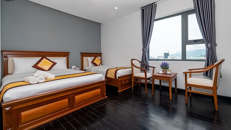 và 02 giường cho quý khách đa dạng lựa chọn