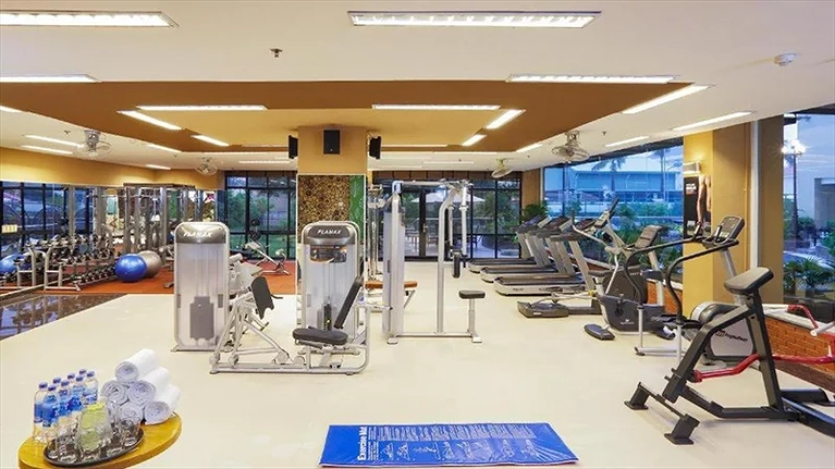 và phòng Gym giúp nâng cao sức khỏe