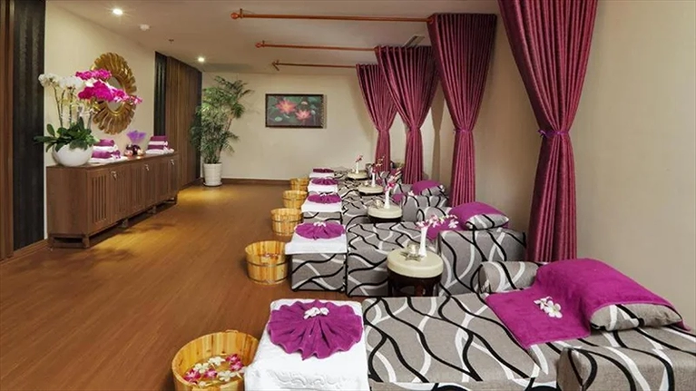 Khu vực Spa rộng rãi