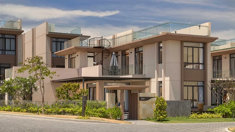 Villa với 3 phòng ngủ riêng biệt