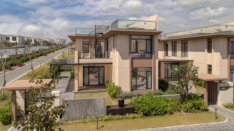 Villa với 3 phòng ngủ riêng biệt
