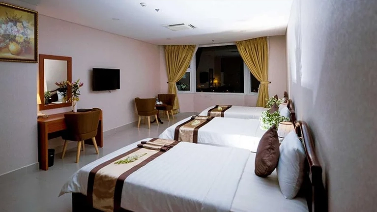 Phòng 03 giường đơn cho nhóm