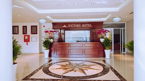 Khu vực lễ tân thực hiện thủ tục check in - check out