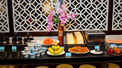 Quầy buffet sáng