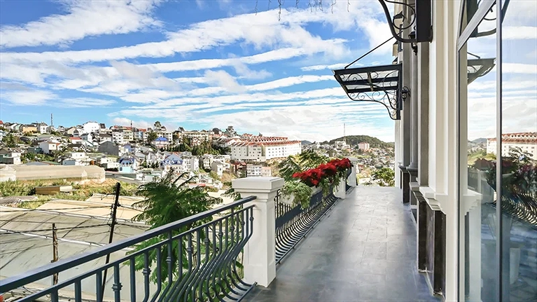 View Thung Lũng Đèn siêu lãng mạn về đêm tại khách sạn