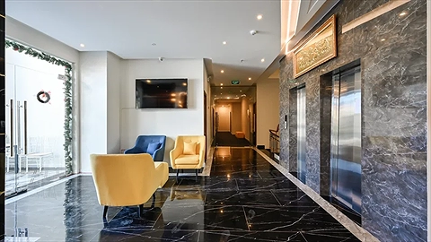 Sảnh lễ tân - nơi làm thủ tục check in/check out