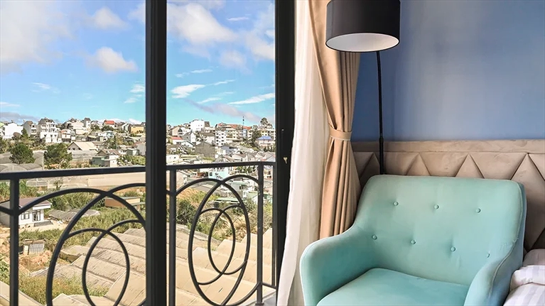 Một góc chill tại phòng