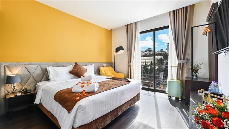 Bắt trọn quang cảnh thành phồ với hạng phòng City View