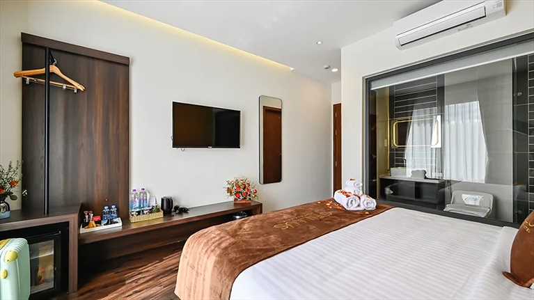 Bắt trọn quang cảnh thành phồ với hạng phòng City View