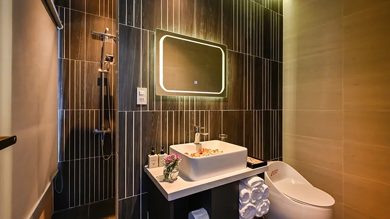 Tông màu sang trọng tại phòng Premier Family