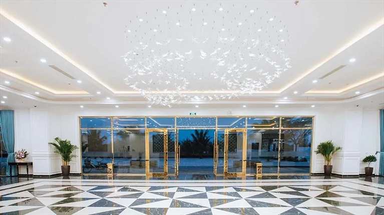 Sảnh Lễ tân - nơi làm thủ tục check in & check out
