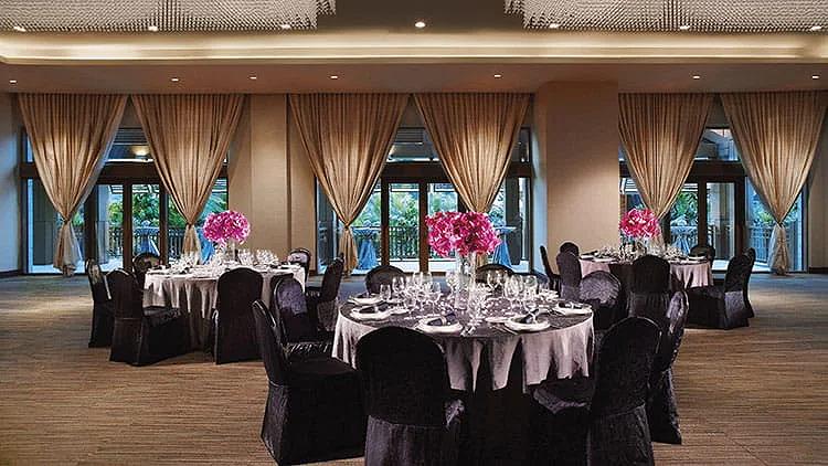 Phòng tổ chức tiệc sang trọng