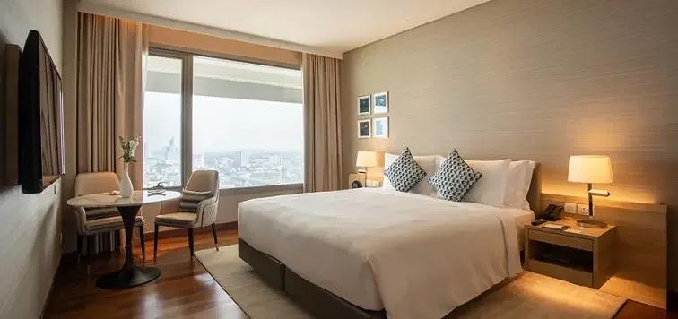 Giường rộng rãi, êm ái cho một giấc ngủ ngon