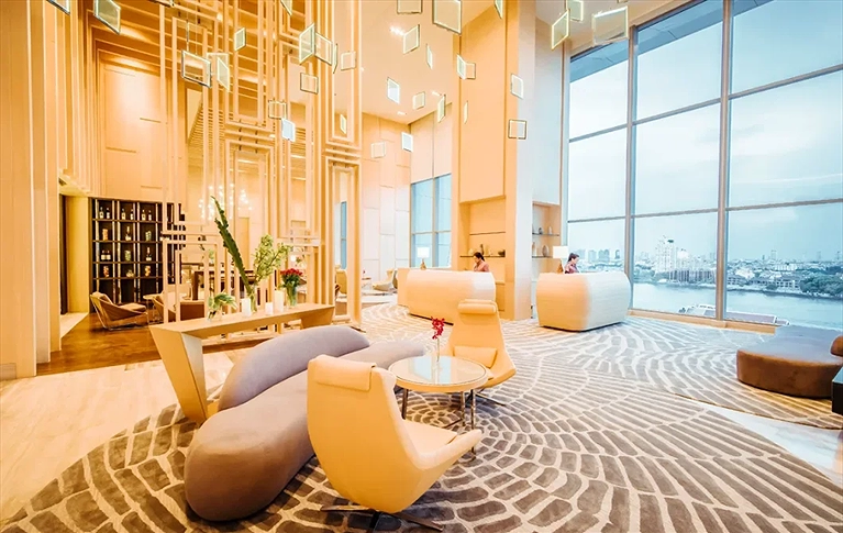 Khu vực tiếp tân của khách sạn