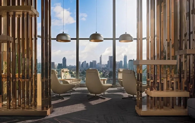 Thư giãn với tầm nhìn ra thành phố tuyệt đẹp