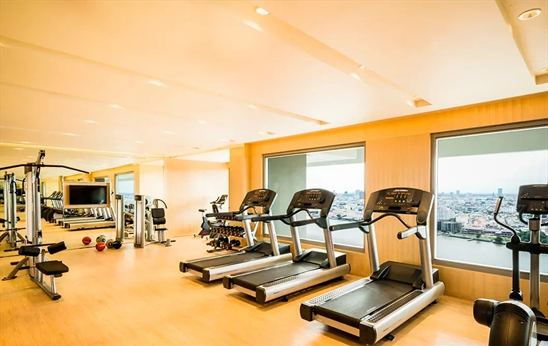 Phòng tập GYM với đầy đủ các thiết bị hiện đại