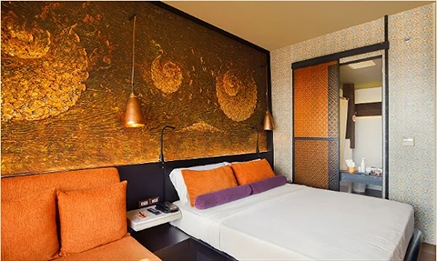 Phòng Deluxe với không gian sang trọng