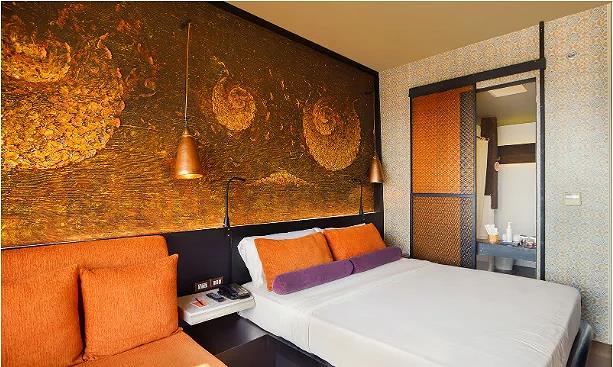 Phòng Deluxe với không gian sang trọng