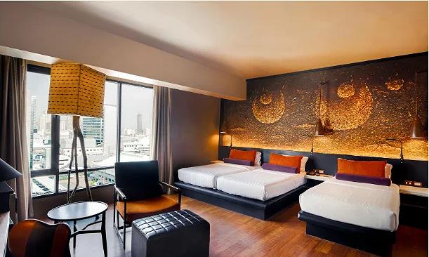 Phòng Family Deluxe với không gian rộng rãi