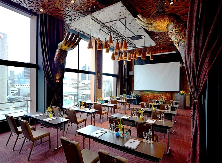 Một phòng họp với phong cách không hề nhàm chán