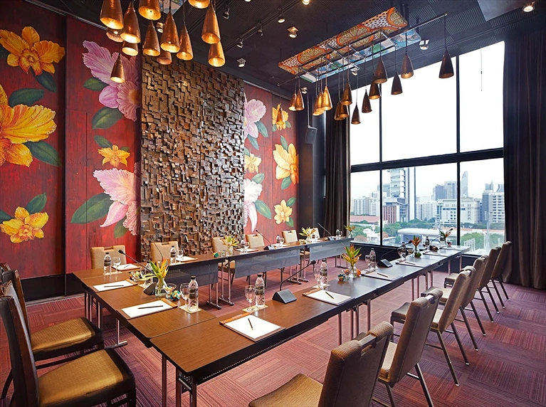 Các màu sắc trong phòng được phối hợp với nhau ưng ý