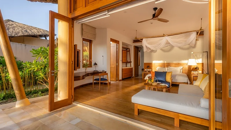 Villa 1 phòng ngủ sát biển