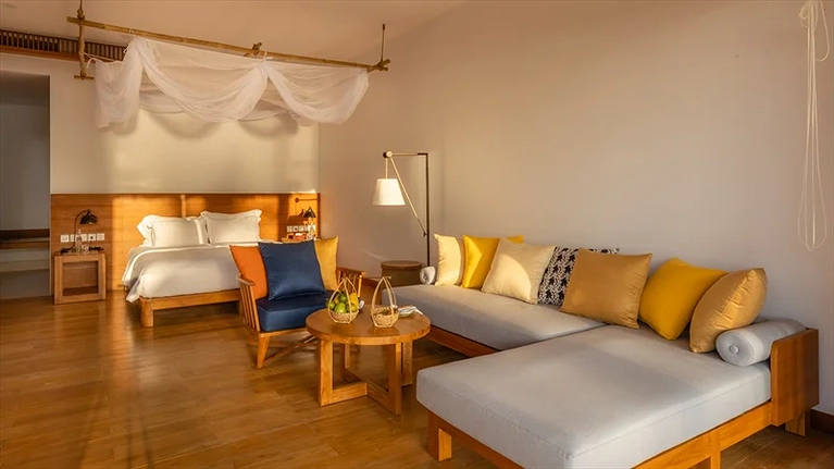 Villa 1 phòng ngủ sát biển