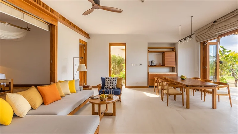 Villa 2,3 phòng ngủ hướng biển