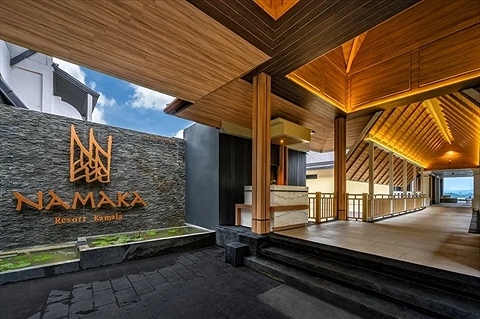 Khu vực sảnh ngoài rộng rãi