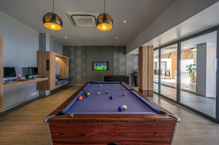 Bàn Bida ở khu vực giải trí