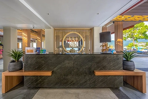 IKhu vực check-in của khu nghỉ dưỡng