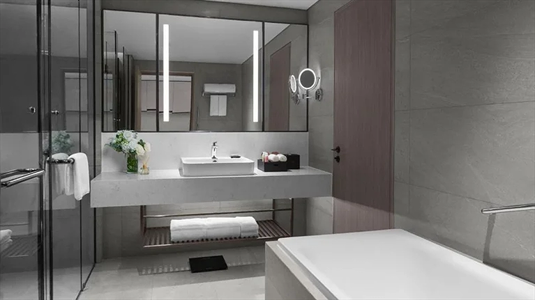 Phòng tắm đầy đủ tiện nghi