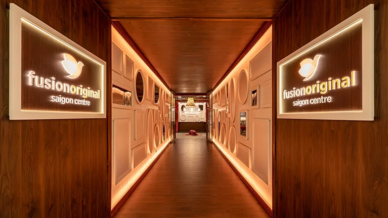 Lối vào khách sạn