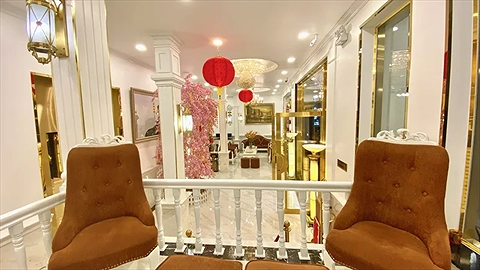 Sảnh Lễ Tân - nơi làm thủ tục check in/ check out